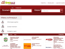 Tablet Screenshot of kam.firmacja.pl