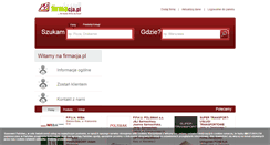 Desktop Screenshot of fit.firmacja.pl