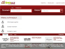 Tablet Screenshot of hajduki.firmacja.pl