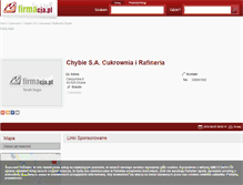 Tablet Screenshot of chybie.firmacja.pl