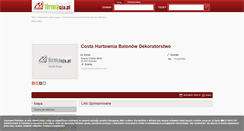 Desktop Screenshot of costa.firmacja.pl