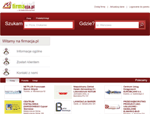 Tablet Screenshot of meblezdrewna.firmacja.pl