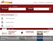 Tablet Screenshot of eltomis.firmacja.pl