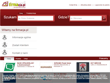 Tablet Screenshot of gabi.firmacja.pl