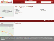 Tablet Screenshot of cocotier.firmacja.pl