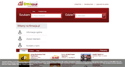 Desktop Screenshot of domnapodwalu.firmacja.pl
