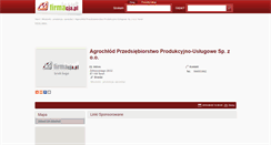Desktop Screenshot of agrochlod.firmacja.pl