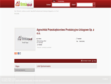 Tablet Screenshot of agrochlod.firmacja.pl