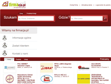 Tablet Screenshot of prema.firmacja.pl