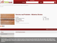 Tablet Screenshot of chataweselna.firmacja.pl
